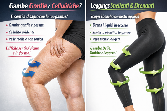 Leggings Modellanti™ – a Vita Alta che Valorizzano le Forme senza Stringere