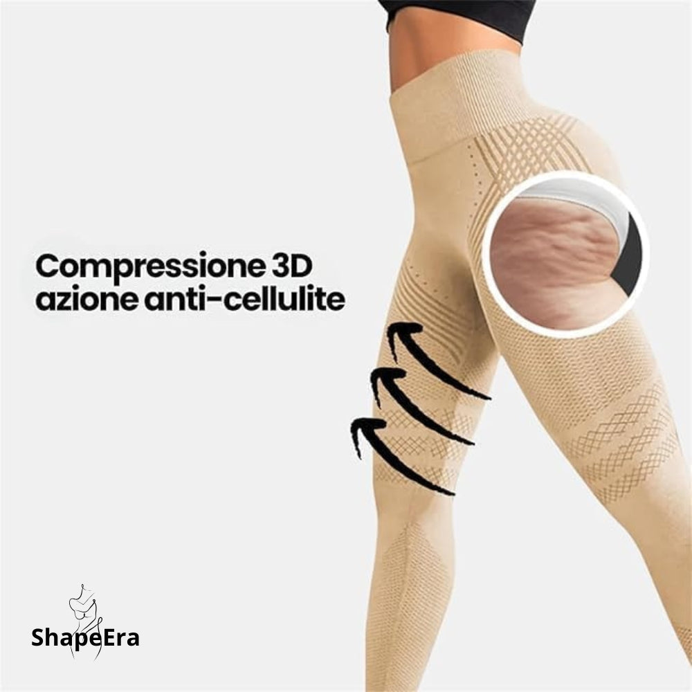 Leggings Modellanti™ – a Vita Alta che Valorizzano le Forme senza Stringere