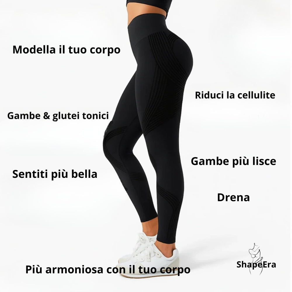 Leggings Modellanti™ – a Vita Alta che Valorizzano le Forme senza Stringere
