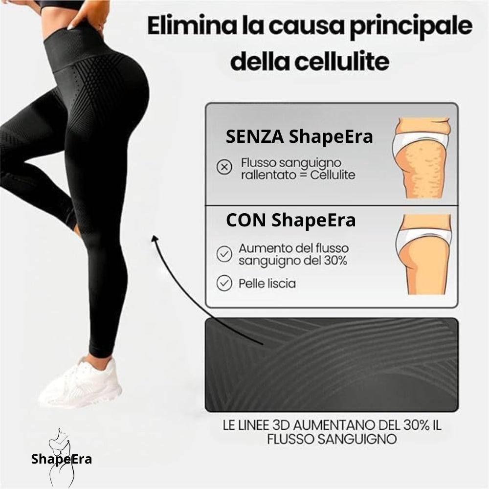 Leggings Modellanti™ – a Vita Alta che Valorizzano le Forme senza Stringere